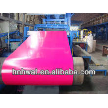 Bobina de aluminio recubierta de color con PVDF / PE fabricante